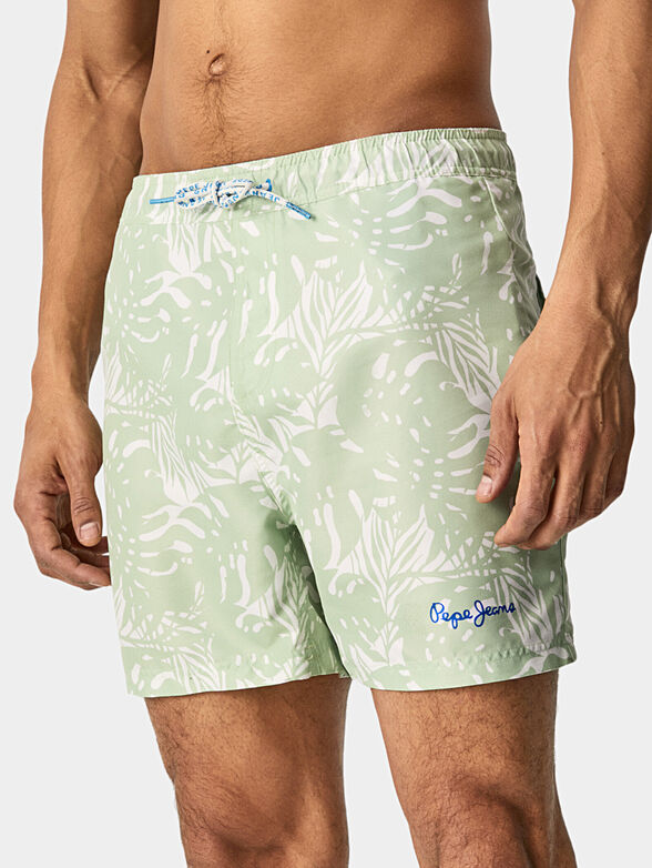 Beach shorts RODOLFO with floral print - 3