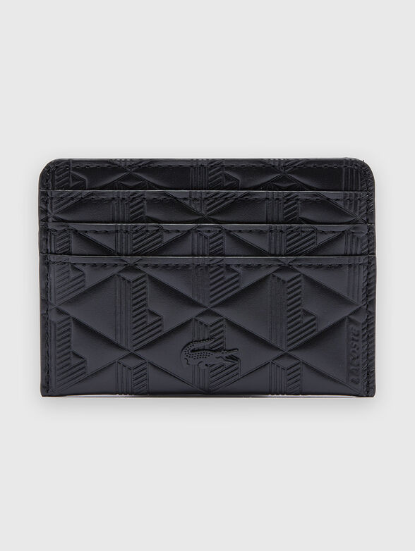 Card holder with monogram logo - 1