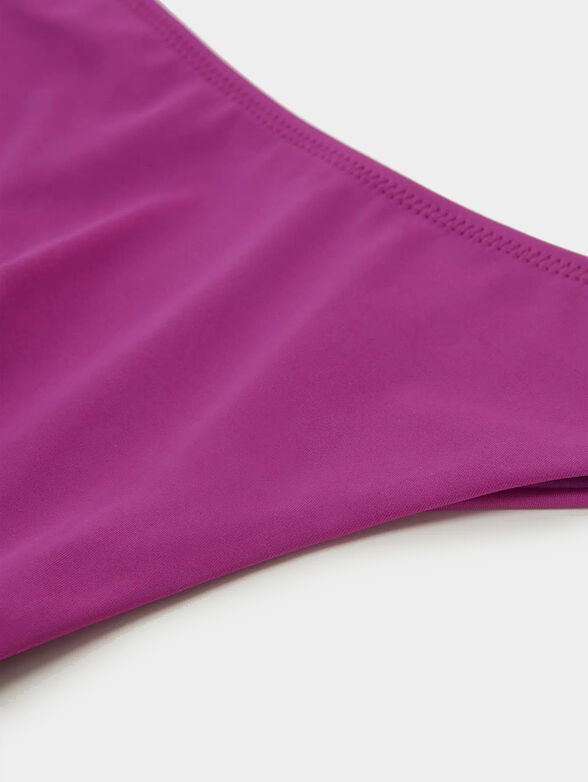 ESSENTIALS bikini bottom in fuxia colour - 4