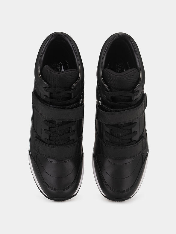 Platform leather shoes - 6