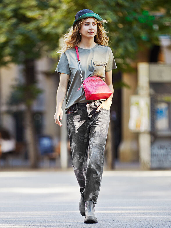 MERY Jeans with print - 1