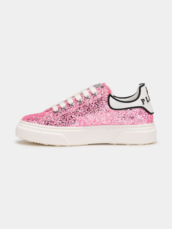 Sneakers with glitter effect - 4