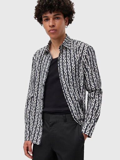 ERMO shirt with monogram logo print - 5