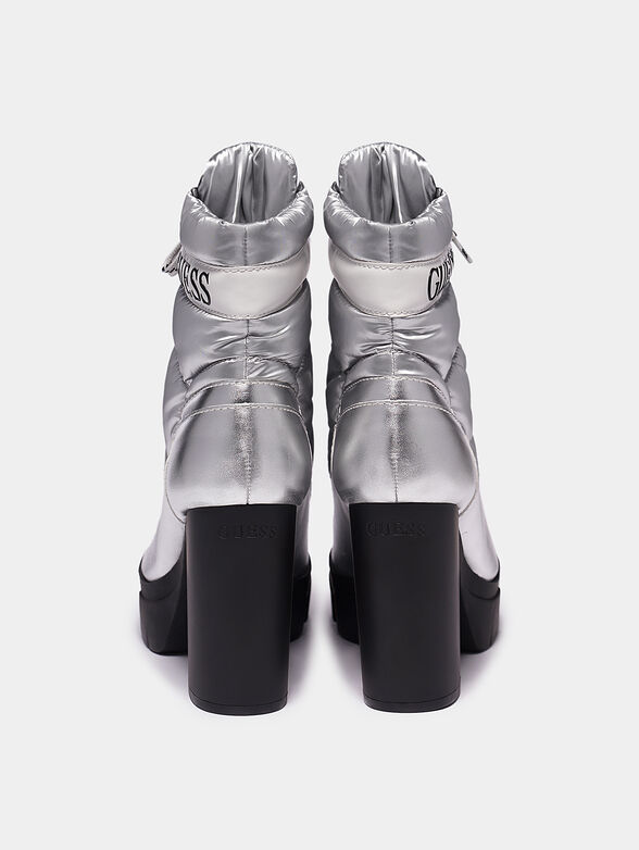 NASHIA Silver colored boots - 3