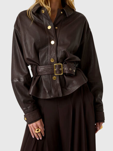 ZAIRA Leather jacket - 5