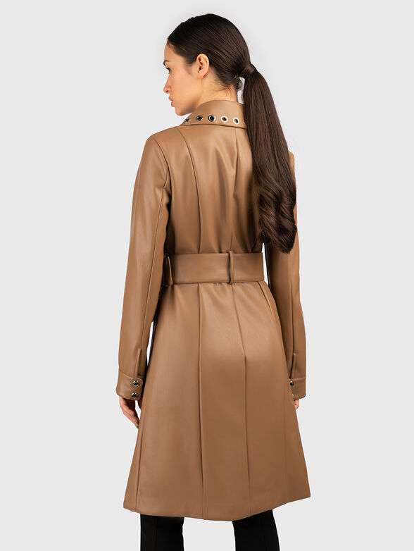 RORY trench in faux leather - 2