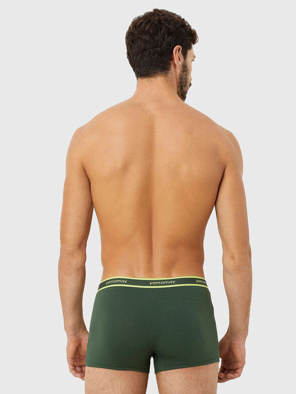 NEW FASHION COLOR cotton boxers with logo embroidery - 2