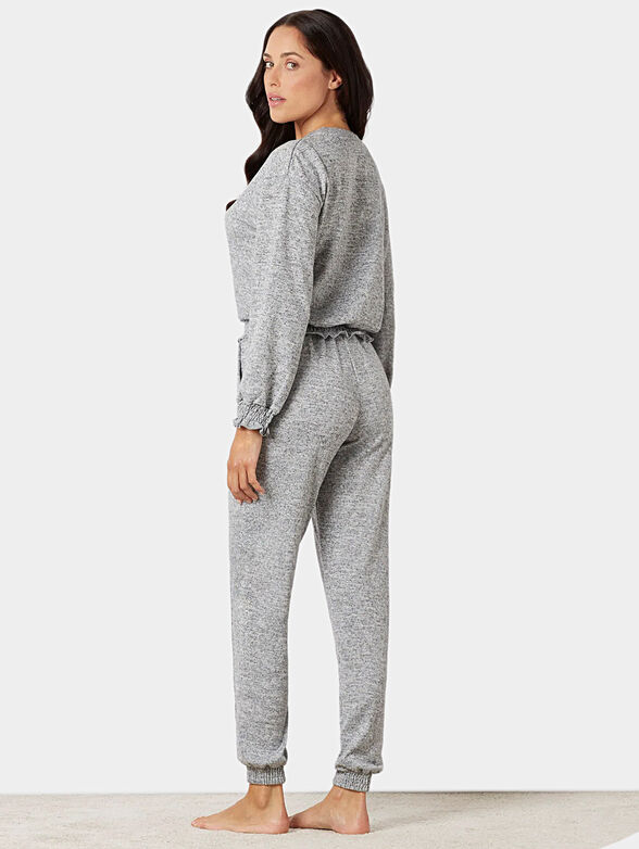 WARM COMFY pyjamas in grey - 2