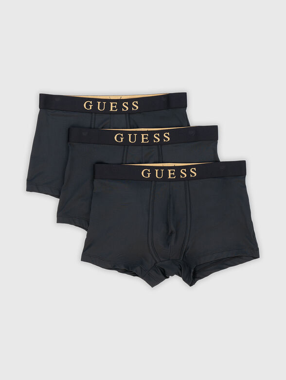Set of three boxers with logo - 1