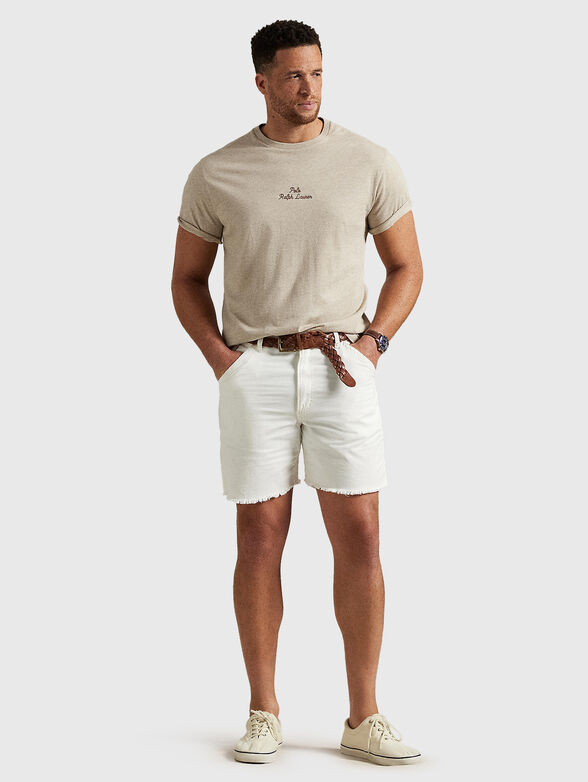 Cotton T-shirt with logo - 2