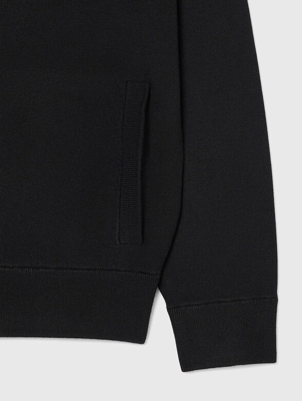 Sweatshirt with zip and embroidered logo - 3