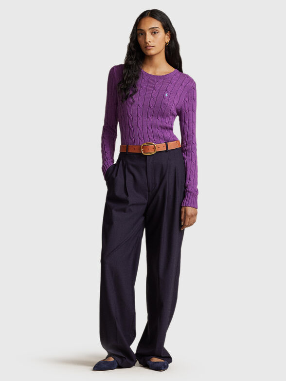 JULIANNA sweater in purple  - 2