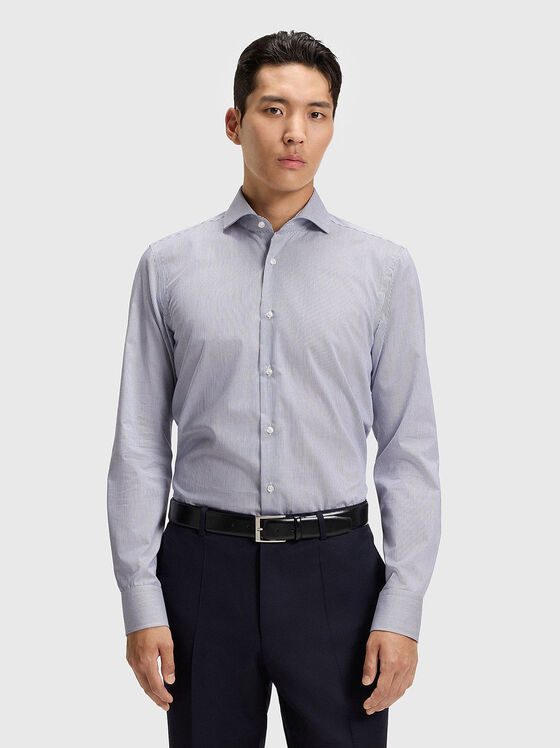 Striped cotton shirt - 1