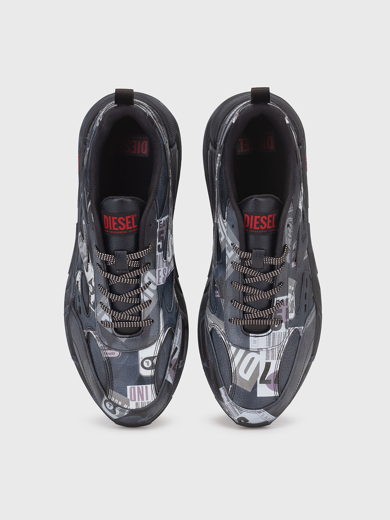 S-SERENDIPITY black sports shoes brand DIESEL