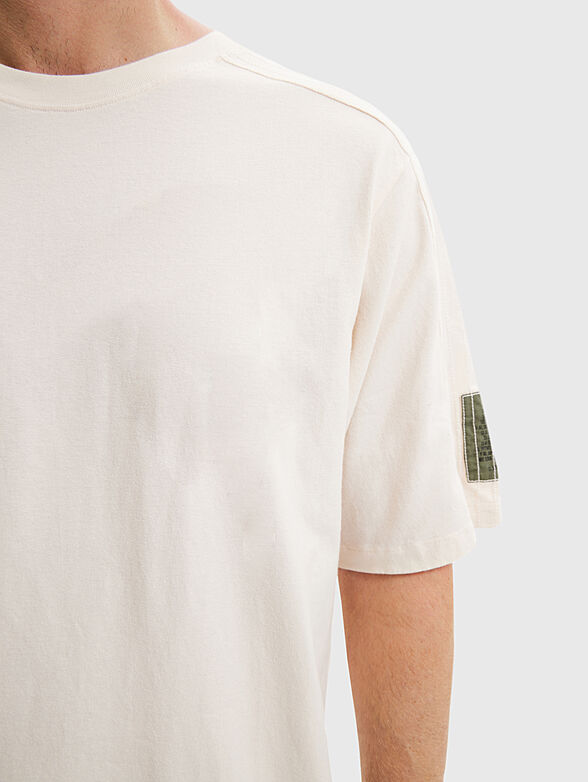 FRANK blue oversized T-shirt  - 4