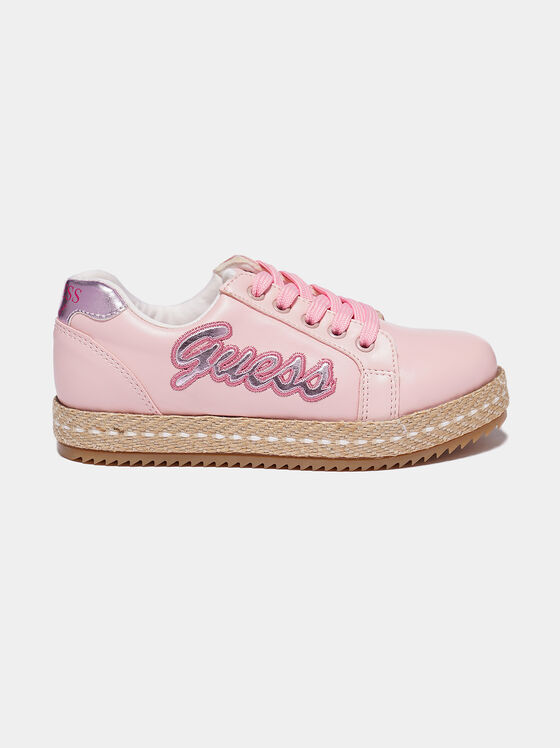 Обувки HOLLY в розов цвят - 1