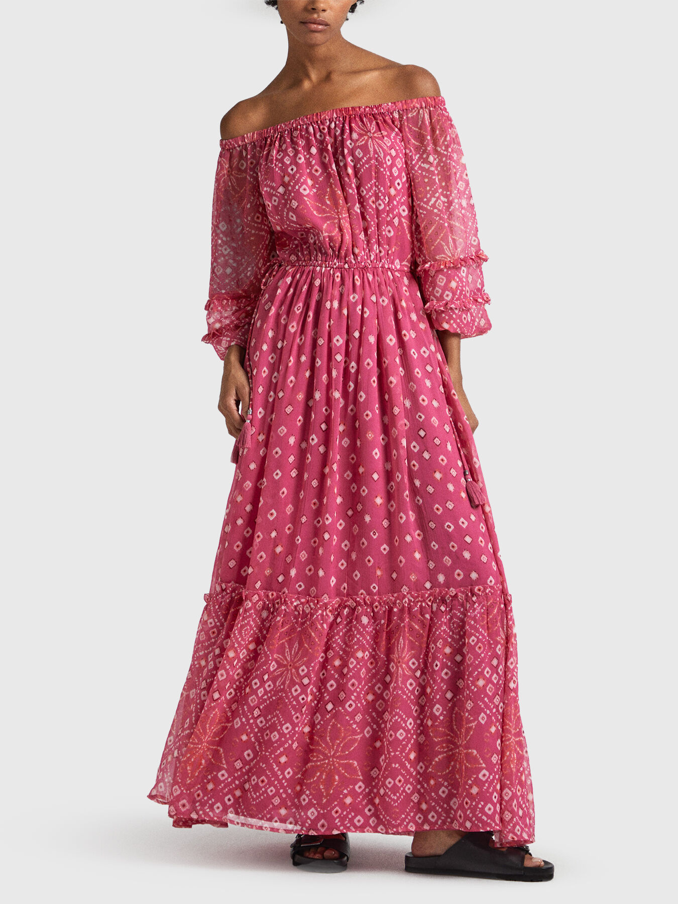 MARLENE maxi dress brand Pepe Jeans Globalbrandsstore en