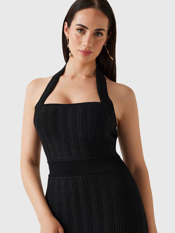 SOFIE halter neck midi dress - 3