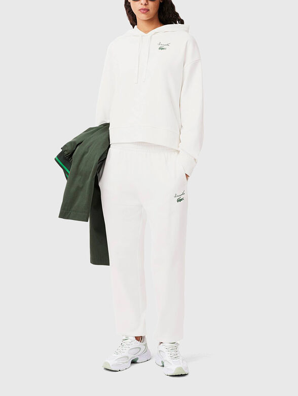 Sport trousers with logo detail - 4