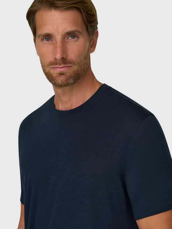 Wool blend T-shirt - 4