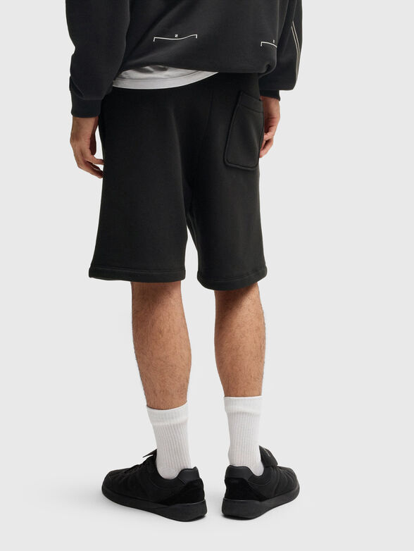 Cotton shorts with logo - 2