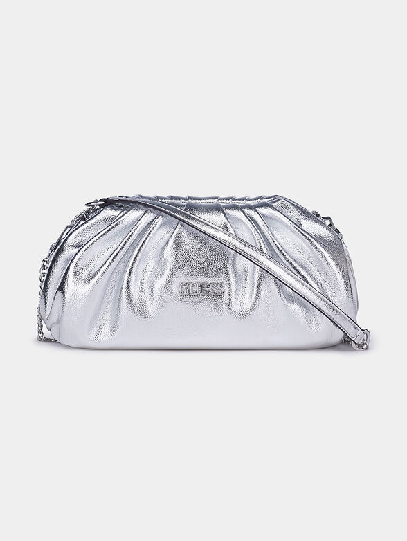CENTRAL CITY Clutch bag in silver color - 1