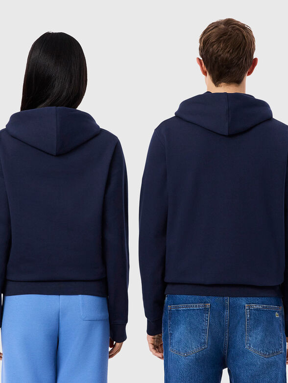 Unisex sweatshirt with an embossed logo - 2