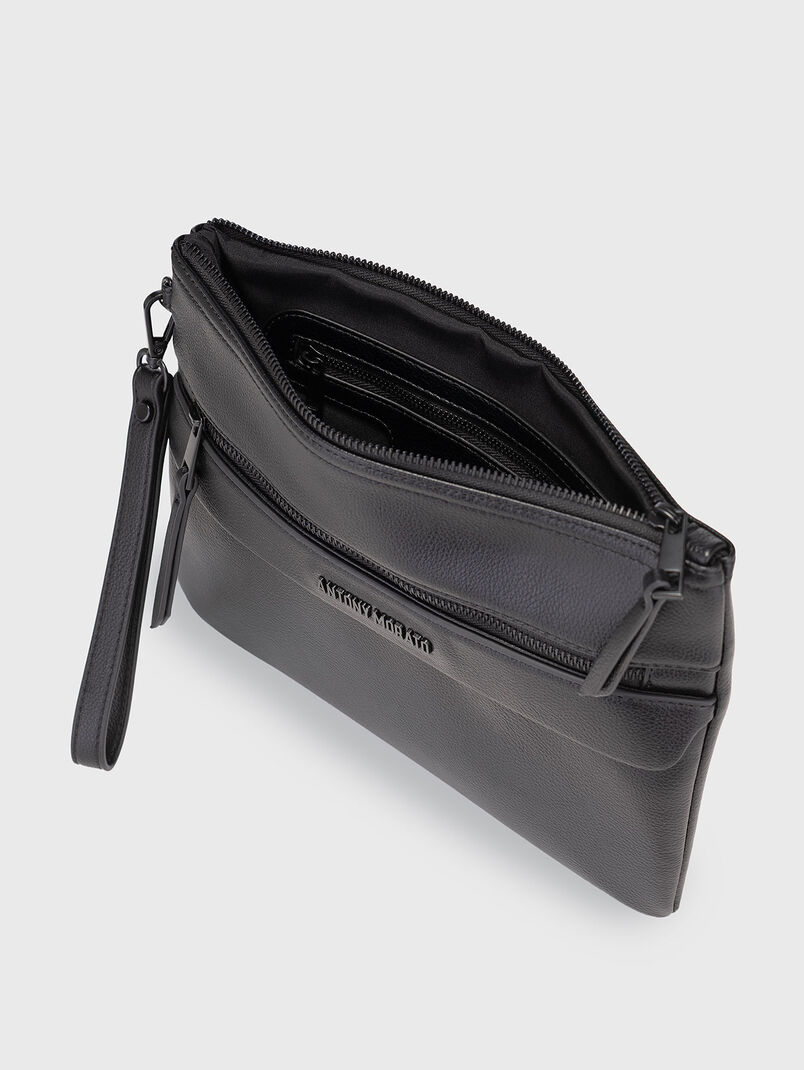 Faux leather pouch - 3