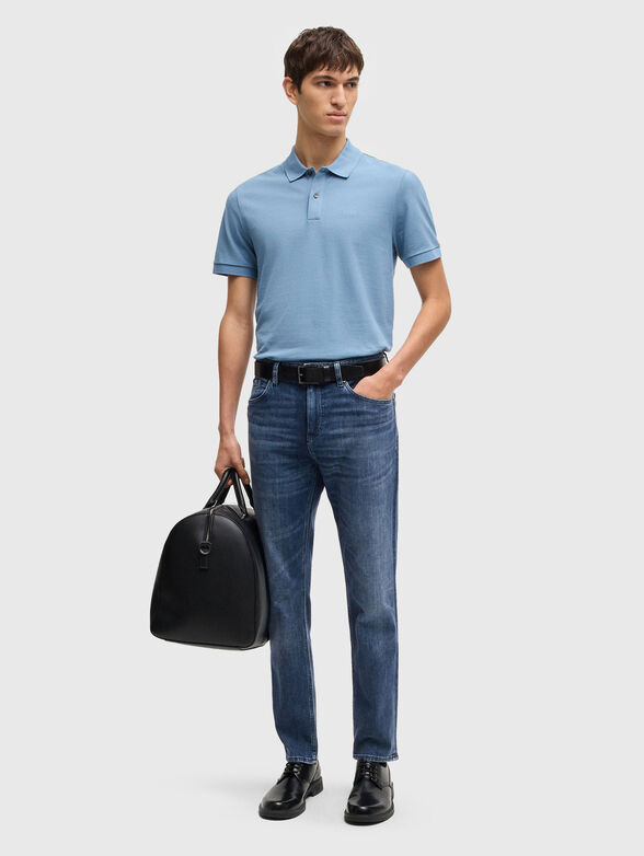 Slim jeans with a worn effect - 4