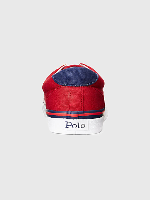 THORTON Sneakers in red color - 3