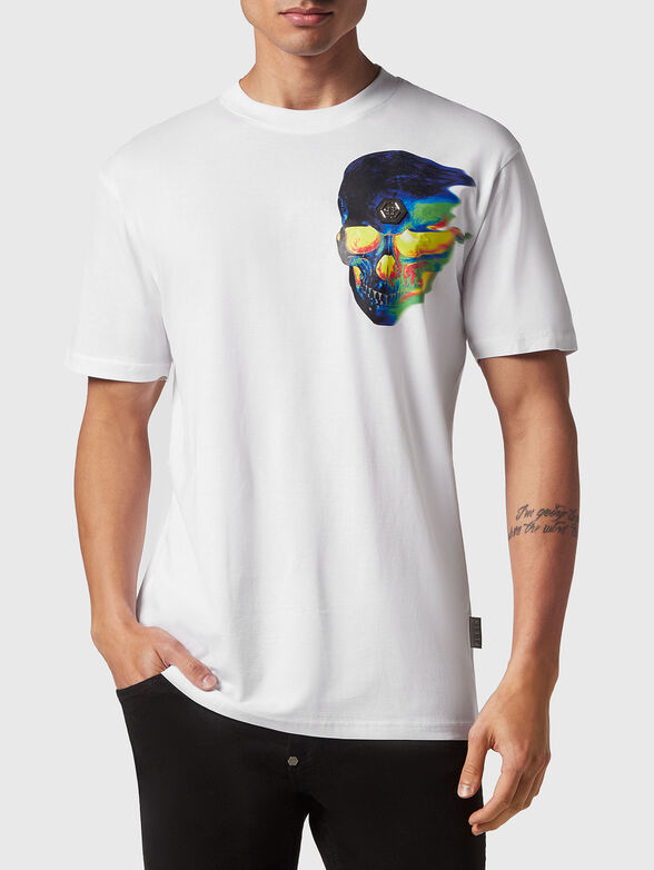SKULL cotton blend T-Shirt - 0