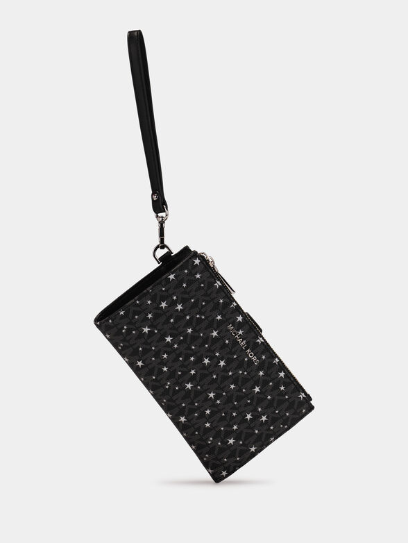 Large wallet with star print - 3