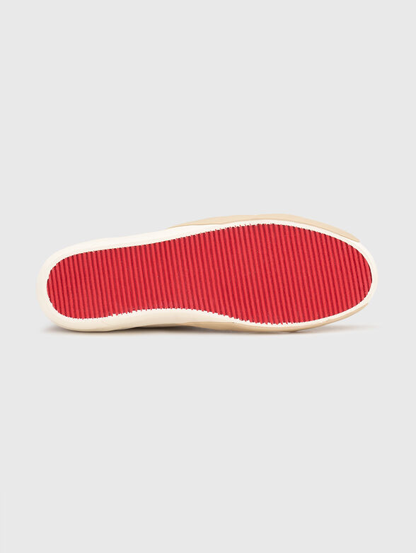 S-SLANTE-D sports shoes in leather - 5