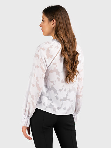 DENISE shirt with sheer effect - 3