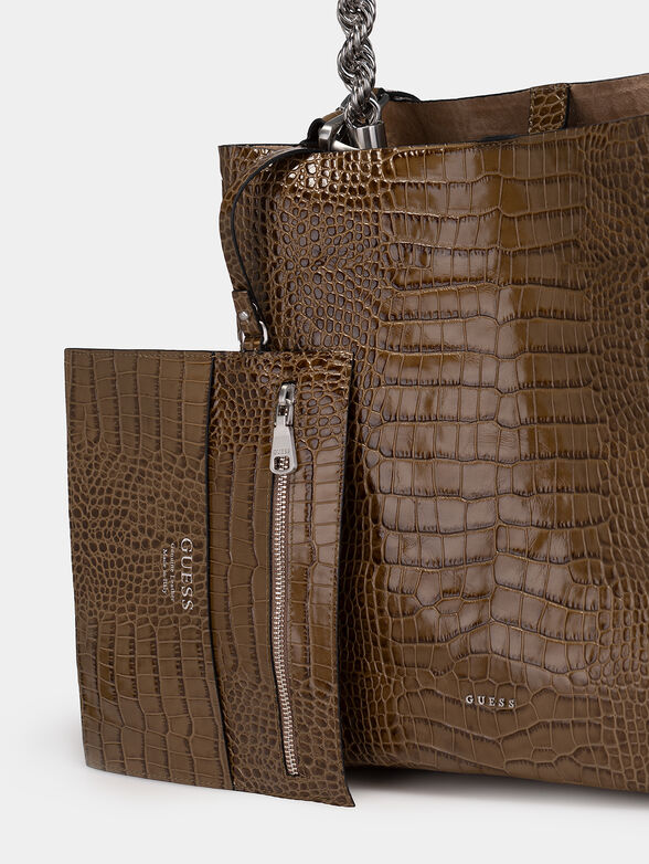 AIDA bag with croc texture - 5