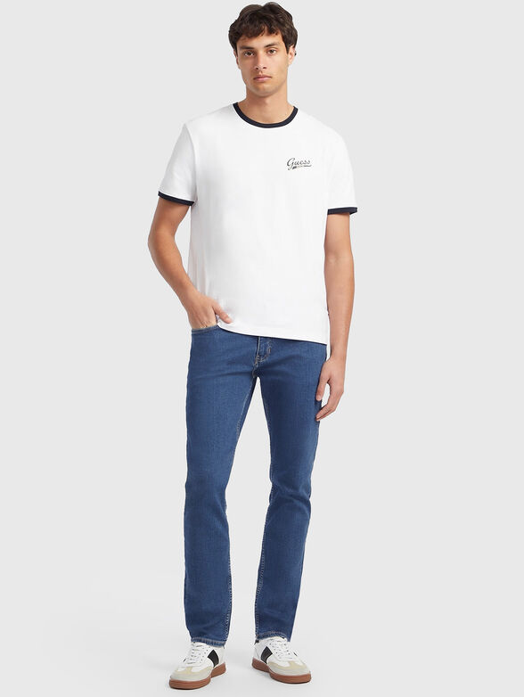Blue slim jeans - 5