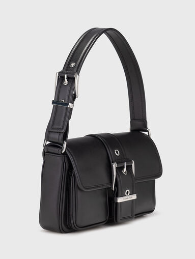 Small leather bag with silver details - 3