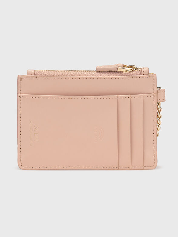 Cardholder with chain in black - 2