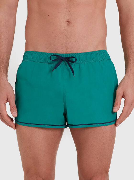PASSEPARTOUT blue beach shorts - 1