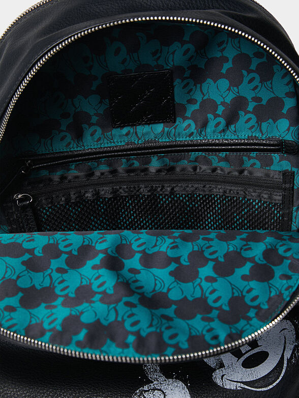 Leather effect backpack illustration - 6