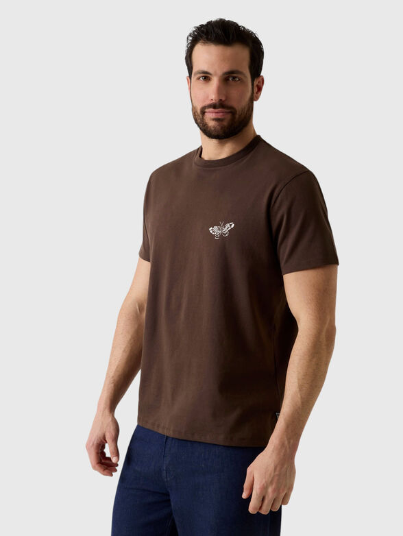 T-shirt with a statement back - 1