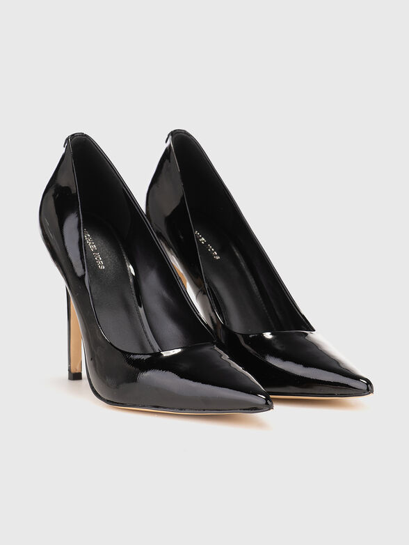 Leather high heeled shoes - 2