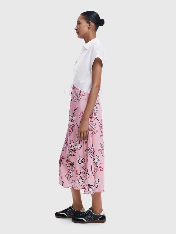 2-in-1 midi dress with detachable top - 6