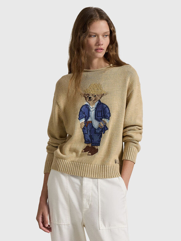Polo Bear beige pullover - 1
