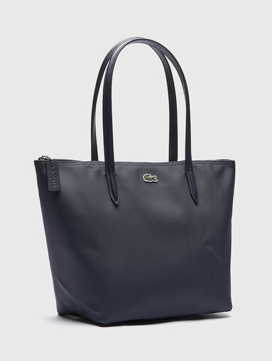 Black tote bag with logo - 4