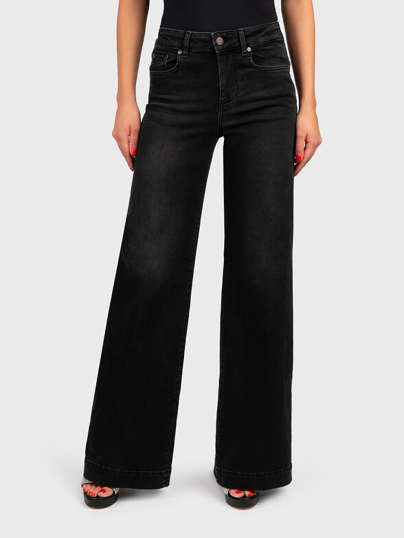 Black flare jeans - 1