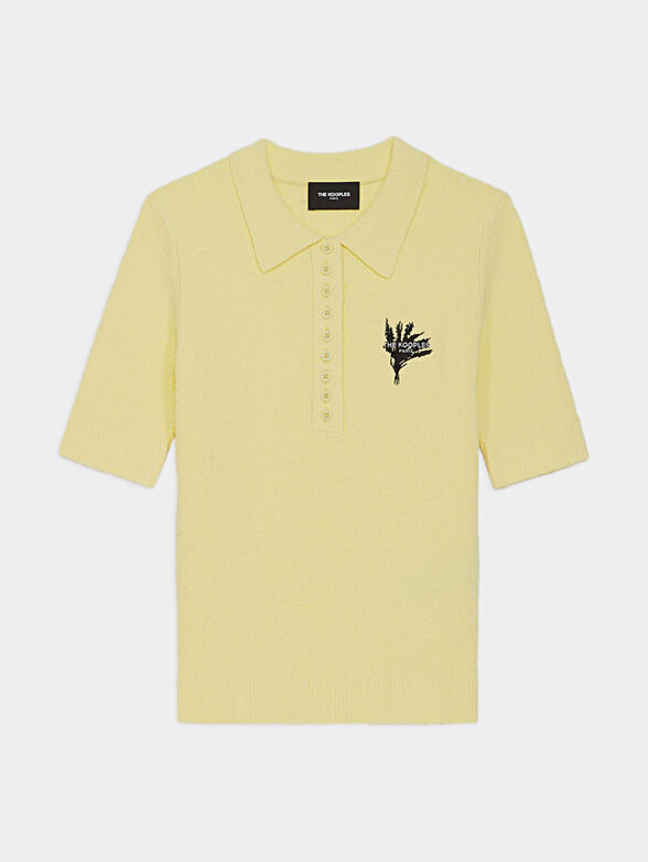 Cotton polo-shirt with embroidery - 1