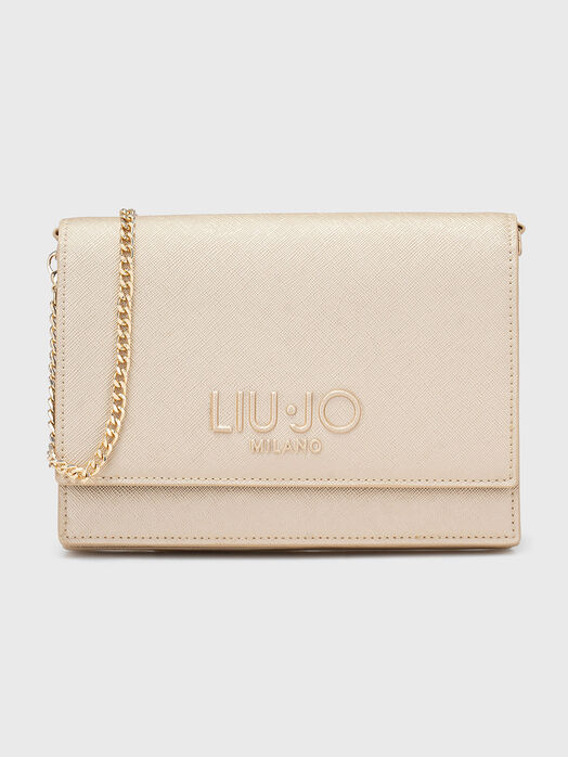 Small black bag with saffiano effect 