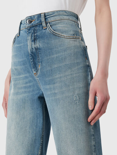 Slim jeans with worn effect - 4