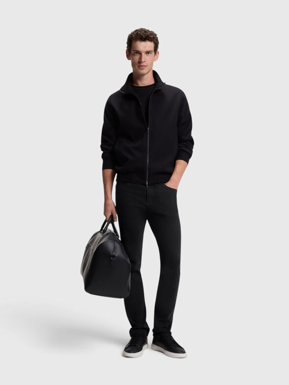 DELAWARE slim-fit trousers with a logo patch - 4